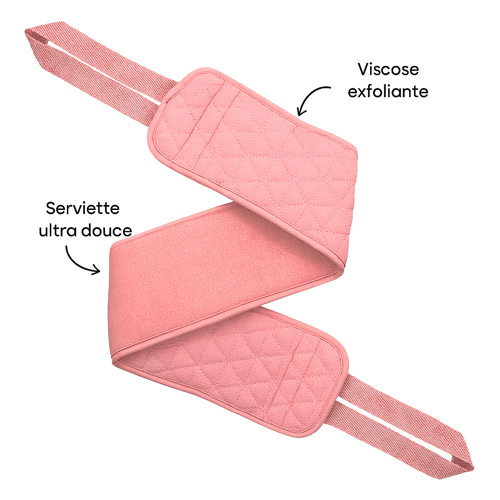 GlovolyskinÂź - Bande Exfoliante pour le Dos