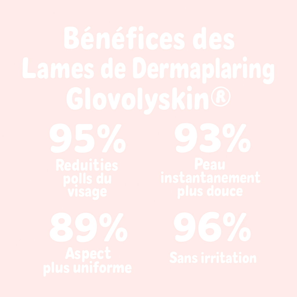 Glovolyskin® - Lames de Dermaplaning Visage