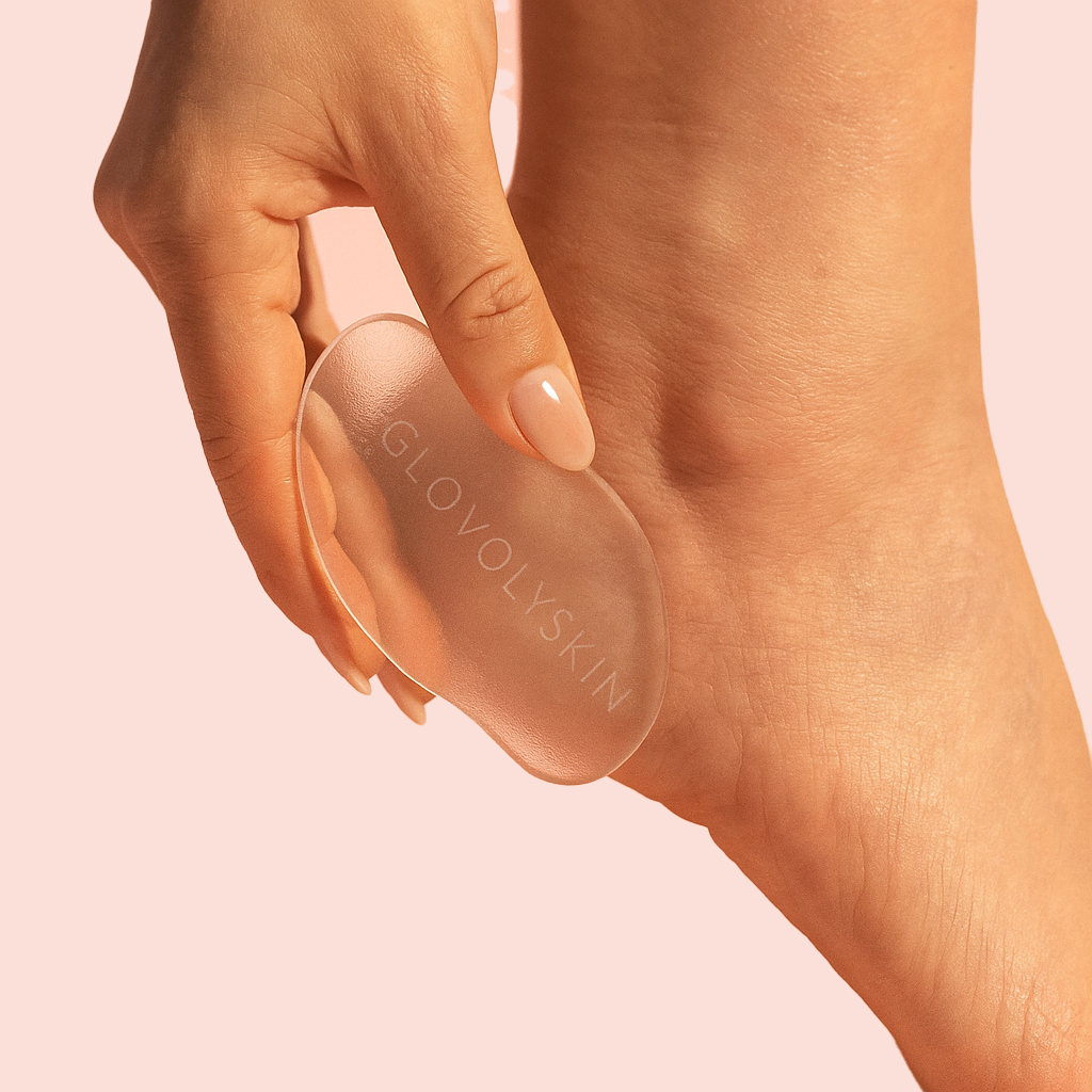 Glovolyskin® - Râpe à pied en Nano Verre (Douce/Abrasive)