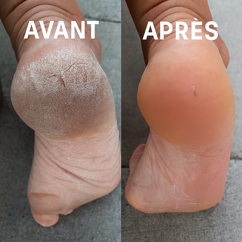 Glovolyskin® - Râpe à pied en Nano Verre (Douce/Abrasive)